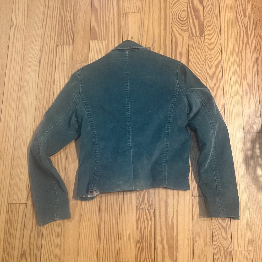 Women’s gap teal corduroy blazer